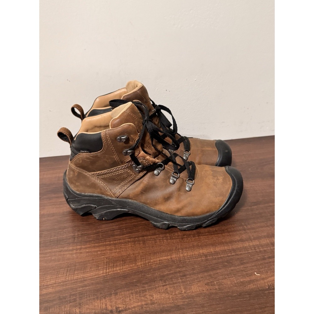 Keen Pyrenees Hiking Boots Men's 11.5 Brown Waterproof Trekking Lace Up Keen Dry